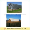 10ft *100ft grey waterproof poly hay bale tarp